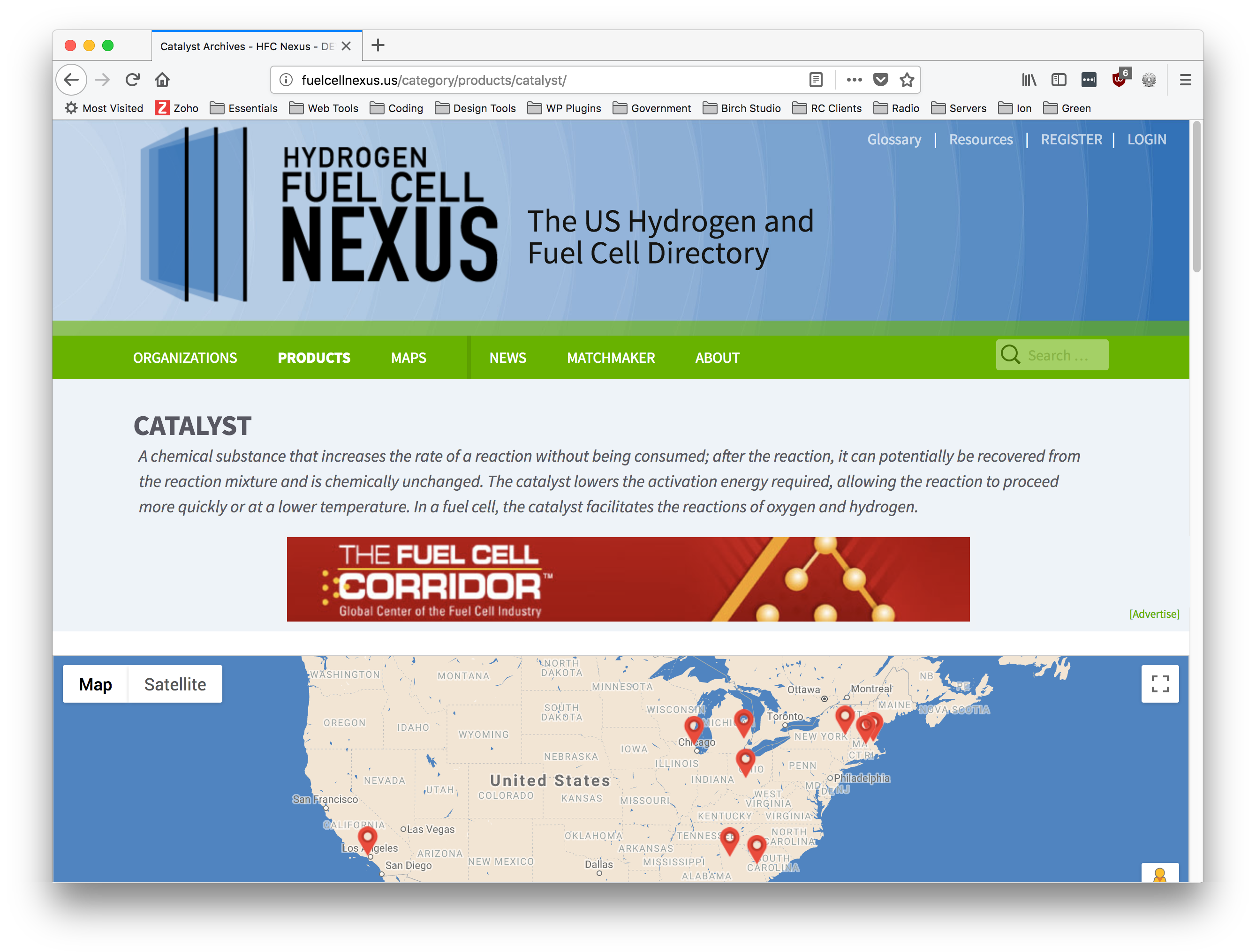 hydrogen fuel cell nexus ad placement mockup