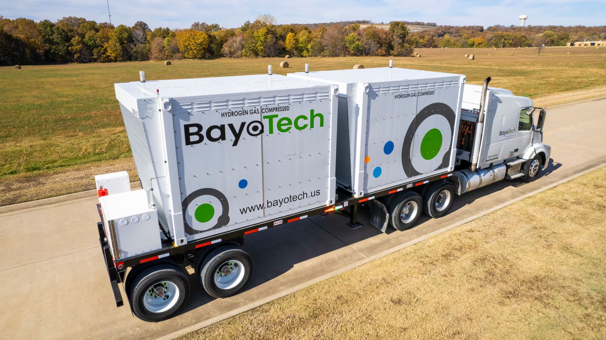 BayoTech HyFill Hydrogen Transport Trailer